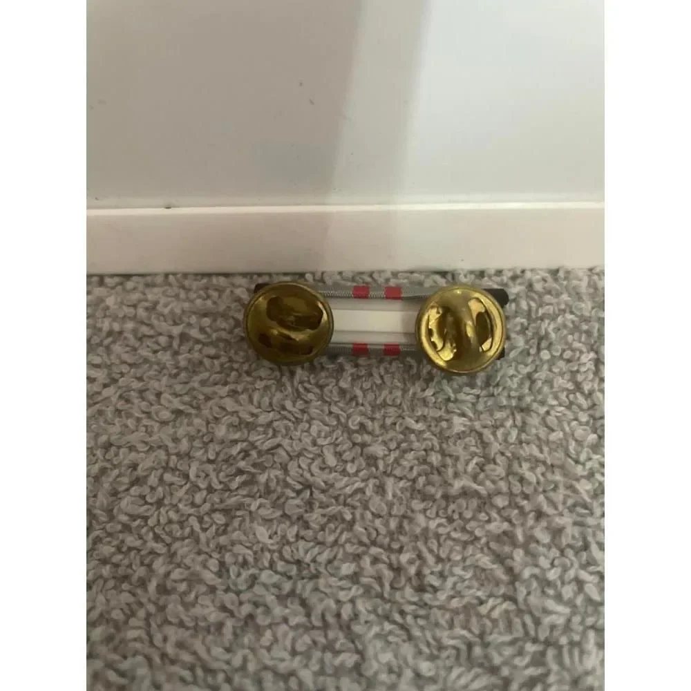 6th Grade Service Ribbon Pin with Dual Clutch Backs‎
